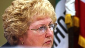 Norwalk Mayor Cherie Kelley during this weeks budget session.