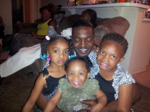 Lamont Jenkins seen with family members in a photo on Facebook.