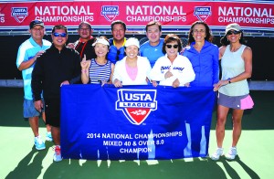 FIRST PLACE: 8.0 Southern California (Cerritos, Calif.) L to R: Jinny Losaria, Mark Magsadia (Co-Captain), Rollen  Cabahug, En En Liao, Eutiquio Barcial, Julie Mak, Jose Espina, Yoneko Buritica (Captain), Kathy Zepeda-Emerzian, Nancy Wong-Thomas 