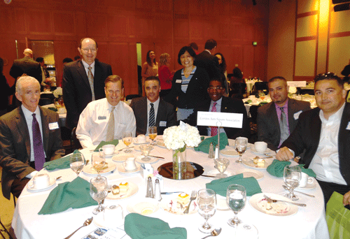 Members of the Cerritos Auto Square Association a the Cerritos State of the City.