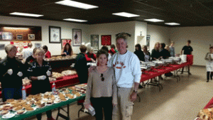 Friends of the 1st CEB Donates $1,000 Towards Christmas Dinner for Marines