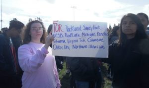 LAKEWOOD HIGH SCHOOL PARTICIPATES IN #ENOUGH WALKOUT IN MEMORY OF SCHOOL SHOOTING