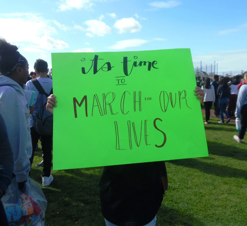 LAKEWOOD HIGH SCHOOL PARTICIPATES IN #ENOUGH WALKOUT IN MEMORY OF SCHOOL SHOOTING
