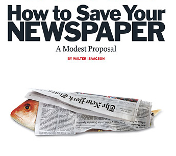 save newspapers, show use for newspaper