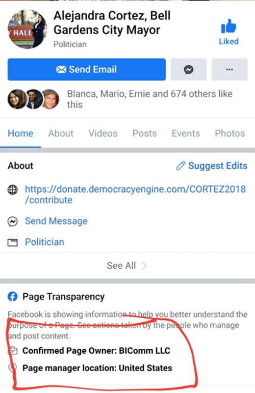 mayor cortez facebook