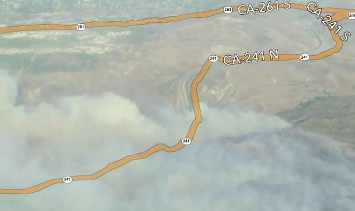 santiago canyon fire