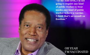 Larry Elder Would ‘Immediately’ Suspend Mask Mandate